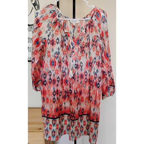 MED Beach By Beachlunchlounge CoverUp. Light, Sheer. Boho. Hippie. Surfer. Fairy - Picture 11 of 16